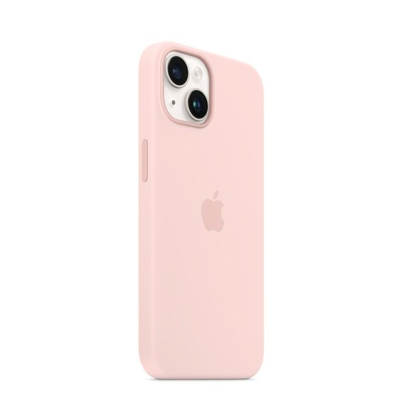 NWT, Apple iPhone 13 Pro Silicone Case with MagSafe - Chalk Pink / Light Pink - Picture 2 of 11